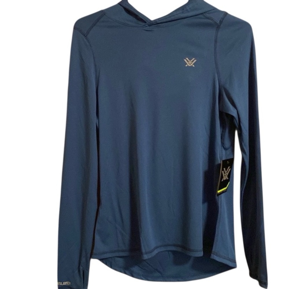 Vortex Sun Slayer Hoodie Sunshirt Small Dark Blue